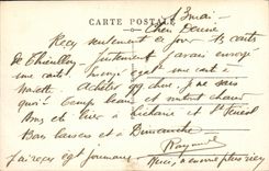 POSTAL Toulouse de la VENDIMIA la piscina pública del parque de Toulouse la roca y la playa de los ninos