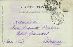 Museo de Toulouse de la POSTAL de la VENDIMIA el claustro