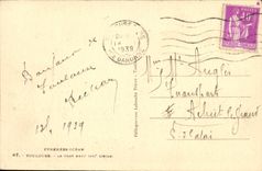 POSTAL Toulouse de la VENDIMIA el puente