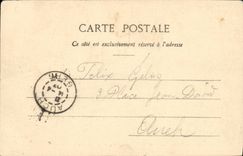 Ataque frontal de las noticias de Toulouse de la POSTAL de la VENDIMIA de Capitole