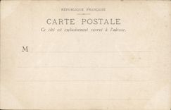 POSTAL Nimes de la VENDIMIA el jardin Maison Carree