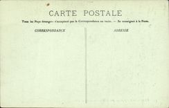 POSTAL Nimes de la VENDIMIA vista con el jardin de la fuente