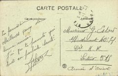 Jardin de Nimes de la POSTAL de la VENDIMIA de la fuente la fuente y la escalera grande