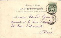 POSTAL Nimes L explanada de la VENDIMIA