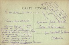 VINTAGE POSTCARD Morlaix the Point of Rau L Hell of Plogoff the Chimney of the Devil