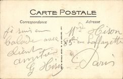 POSTAL de la VENDIMIA el punto de la corriente fuerte los filones Gorleik Gorlegreiz y Gorlepell que llevan la linterna del hurdy gurdy y de la batea de la torrecilla