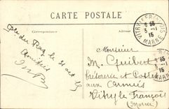 VINTAGE POSTCARD the Point Of the Strong current the Station of Wireless telegraphy