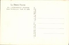 MODERN CARD Concarneau In L late Port Drill of Chechmates Boats