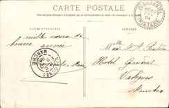 CPA Plougastel Rochers du Passage