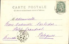 VINTAGE POSTCARD St pol  of Leon View