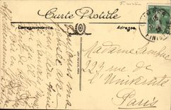 VINTAGE POSTCARD Quimper the Place Ground with the Duke