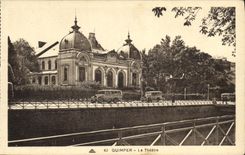 VINTAGE POSTCARD Quimper the Theater