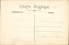 VINTAGE POSTCARD King Gradlon dominating the Town of Quimper