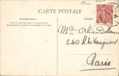 POSTAL Gisors de la VENDIMIA la catedral