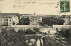 CPA Environs de Chartres Leves Vue d ensemble de l Asile d Aligre