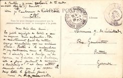 CPA Bordeaux Halles de Porte Neuve dites aussi des Capucins