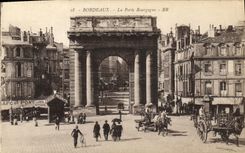 CPA Bordeaux La Porte Bourgogne