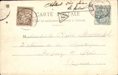 CPA Bordeaux Un Coin de la Rade et la Gare de la Bastide Bateaux