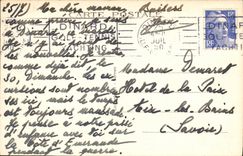 CPA Dinard la Vicomte Chemin de Ronde Vue sur Saint Servan sur Mer