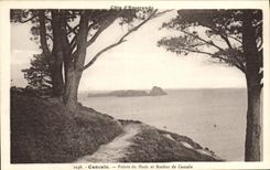 VINTAGE POSTCARD Cancale Points of Hock and Rocher of Cancale