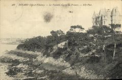 CPA Dinard La vicomte Castel du Prieure