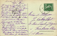 CPA Dinard Saint Enogat Le Chateau et la Grotte de la Goule aux Fees