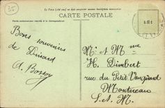 CPA Dinard Vue generale de la Digue et la Plage