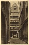 VINTAGE POSTCARD Holy Malo Old woman Street of the ISCED of the Corsairs