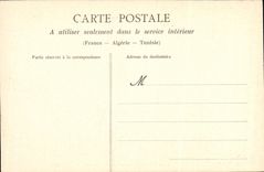 VINTAGE POSTCARD Holy Malo the Mole of Black the Boat