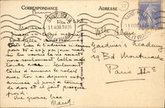 VINTAGE POSTCARD Holy Malo the Mole Roads Seen Towards Dinard Boats