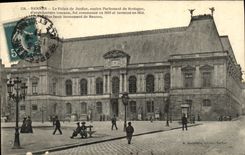 CPA Rennes Palais de Justice ancien Parlement de Bretagne 