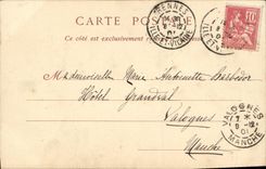 CPA Rennes Palais de Justice Salle Des Assises