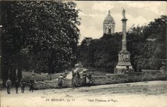 CPA Rennes Colonne Vanneau 