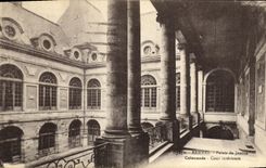 CPA Rennes Patais de Justice Colonnade Cour Interieure