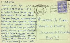 CPA Rennes Patais de Justice Colonnade Cour Interieure