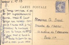 CPA Rennes Palais de Justice Grand chambre du Parlement Tapisserie moderne des Gobelins