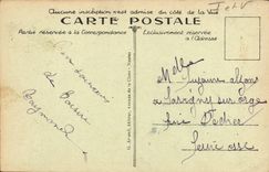 CPA Rennes College Saint Vincent Pris du Jardin Botanique