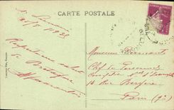 Lunar santo de la POSTAL de la VENDIMIA la camara acorazada vieja