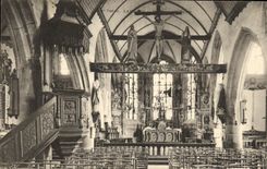 Iglesia de Lampail de la POSTAL de la VENDIMIA