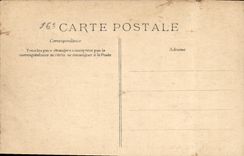 Bordes de la POSTAL de la VENDIMIA de la vista rancia de Suliac Saint