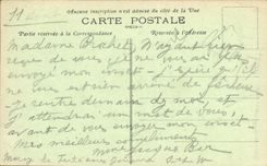 POSTAL Domagne L escuela de la VENDIMIA