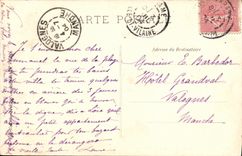 VINTAGE POSTCARD Parame the Beach and Cities