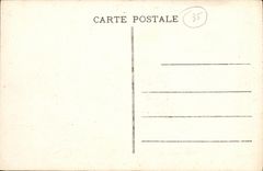 VINTAGE POSTCARD Parame Beach and Top of Rochebonne