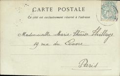 VINTAGE POSTCARD Beziers the Plate of the Poets