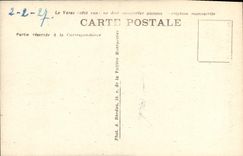 VINTAGE POSTCARD Montpellier Rules Louis XIV