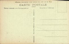 VINTAGE POSTCARD Holy Emilion Old spur of the Bouqueyre door