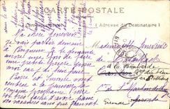 VINTAGE POSTCARD St Emilion Vue of the Low city Carries Bouqueyre