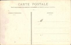 VINTAGE POSTCARD Taussat Les Bains Country cottages In the Pines And the Edges of the beach