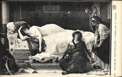 VINTAGE POSTCARD Montpellier Museee Phedre by Cabanet