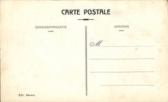 VINTAGE POSTCARD Puisseguin Close Emilion Saint Panoramic View taken of the Mill